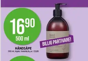 HÅNDSÅPE, NOK 16.9