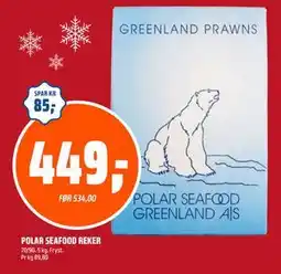 Coop Obs POLAR SEAFOOD REKER, NOK 449 tilbud