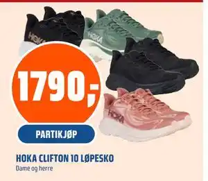 Coop Obs HOKA CLIFTON 10 LØPESKO, NOK 1790 tilbud