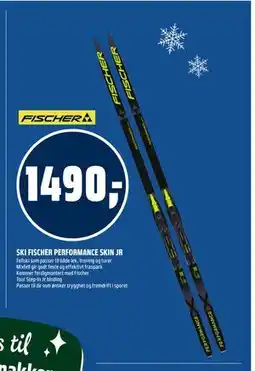 Coop Obs SKI FISCHER PERFORMANCE SKIN JR, NOK 1490 tilbud