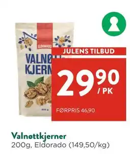 Jacobs Valnøttkjerner, NOK 29.9 tilbud
