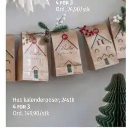 Nille Hus kalenderposer, 24stk tilbud