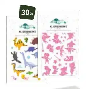 Nille Kreativ klistremerker, NOK 34.95 tilbud