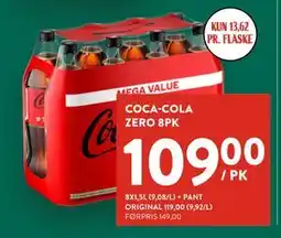 Jacobs COCA-COLA ZERO 8PK, NOK 109 tilbud