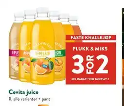Jacobs Cevita juice tilbud