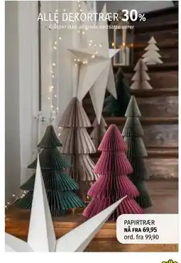 Nille ALLE DEKORTRÆR tilbud