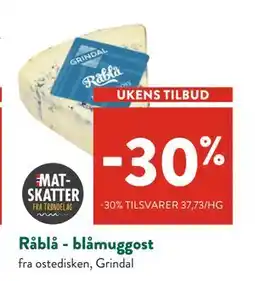 Jacobs Råblå - blåmuggost, NOK 37.73 tilbud