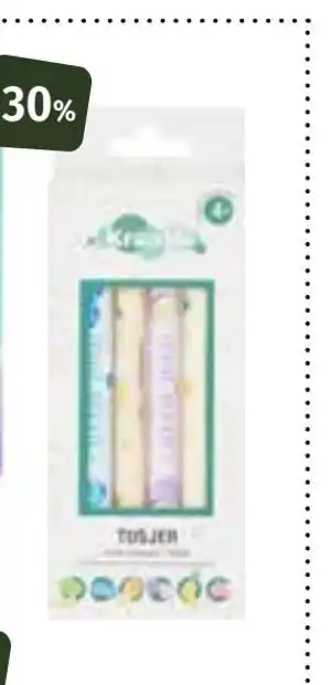 Nille Kreativ tusjer m/fruktlukt, 6pk, NOK 69.95 tilbud