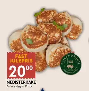 Coop Mega MEDISTERKAKE, NOK 20 tilbud
