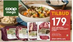 Coop Mega COOP HØYRYGG/ BIBRINGE/ BANKEKJØTT M/BEN, NOK 179 tilbud