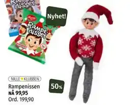 Nille Rampenissen, Medlemspris tilbud