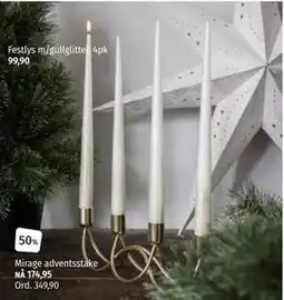 Nille Mirage adventsstake, NOK 174.95 tilbud