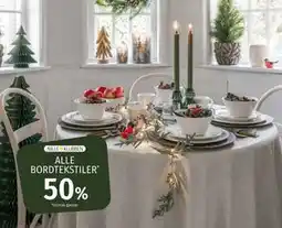 Nille ALLE BORDTEKSTILER tilbud