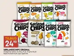 Coop Mega SØRLANDSCHIPS ORIGINAL, NOK 24.9 tilbud