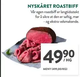 Jacobs NYSKÅRET ROASTBIFF, NOK 49.9 tilbud