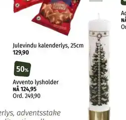 Nille Julevindu kalenderlys, 25cm, NOK 129.9 tilbud