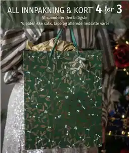 Nille ALL INNPAKNING & KORT tilbud