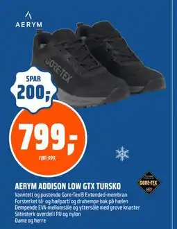 Coop Obs AERYM ADDISON LOW GTX TURSKO, NOK 799 tilbud