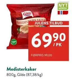 Jacobs Medisterkaker, NOK 69.9 tilbud
