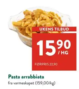Jacobs Pasta arrabbiata, NOK 15.9 tilbud
