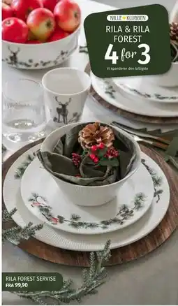 Nille RILA FOREST SERVISE tilbud
