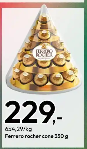 Ferrero rocher cone 350 g, NOK 229