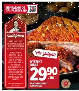 Meny NYSTEKT RIBBE, NOK 29.9 tilbud