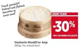 Meny Vacherin MontD’or Aop tilbud