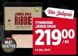Meny TYNNRIBBE JÆREN SMAK, NOK 219 tilbud