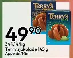 Gigaboks Terry sjokolade 145 g, NOK 49.9 tilbud