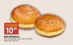 Coop Mega BERLINERBOLLE, NOK 10 tilbud