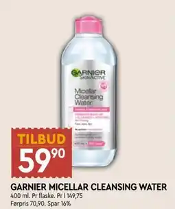 Coop Mega GARNIER MICELLAR CLEANSING WATER, NOK 59.9 tilbud
