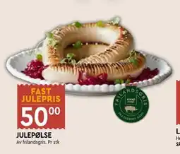 Coop Mega JULEPØLSE, NOK 50 tilbud