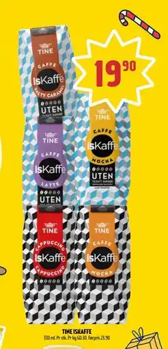 Coop Prix TINE ISKAFFE, NOK 19.9 tilbud