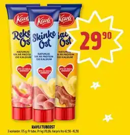 Coop Prix KAVLI TUBEOST, NOK 29.9 tilbud