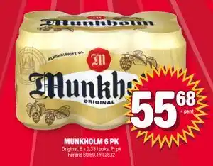 MUNKHOLM 6 PK, NOK 55.68