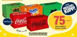 Coop Prix COCA-COLA ORIGINAL ZERO SUGAR/ URGE/ FANTA ZERO SUGAR SPRITE ZERO SUGAR, Medlemspris tilbud