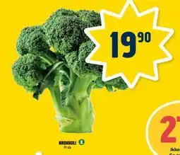 Coop Prix BROKKOLI, NOK 19.9 tilbud