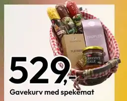 Gigaboks Gavekurv med spekemat, NOK 529 tilbud
