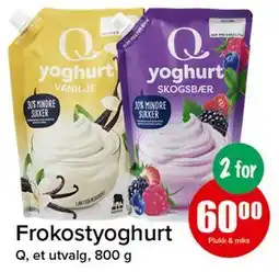 Spar Frokostyoghurt, NOK 60 tilbud