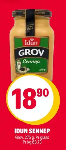 Coop Extra IDUN SENNEP, NOK 18.9 tilbud