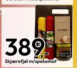 Gigaboks Skjærefjøl m/spekemat, NOK 389 tilbud