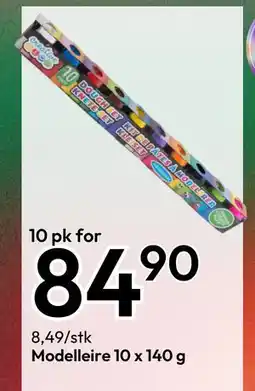 Gigaboks Modelleire 10 x 140 g, NOK 84.9 tilbud