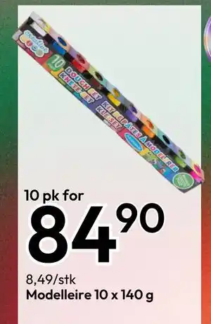 Gigaboks Modelleire 10 x 140 g, NOK 84.9 tilbud