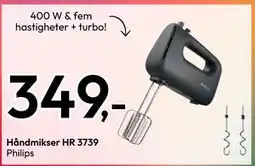 Gigaboks Håndmikser HR 3739, NOK 349 tilbud