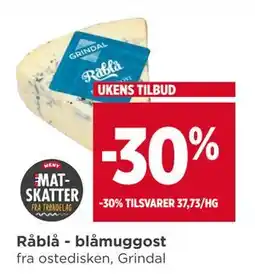 Meny Råblå - blåmuggost tilbud