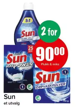 Spar Sun, NOK 90 tilbud