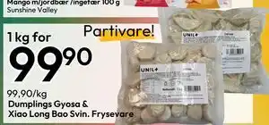 Gigaboks Dumplings Gyosa & Xiao Long Bao Svin, NOK 99 tilbud