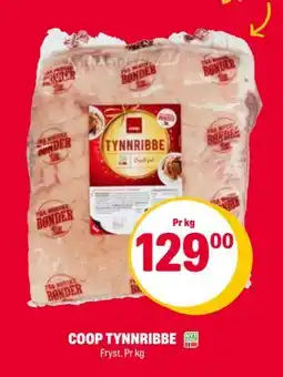 Coop Extra COOP TYNNRIBBE, NOK 129 tilbud