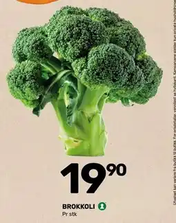 Matkroken BROKKOLI, NOK 19.9 tilbud